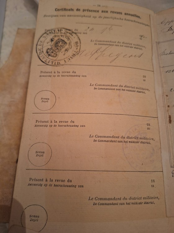 Sa dernière revue, en novembre 1900