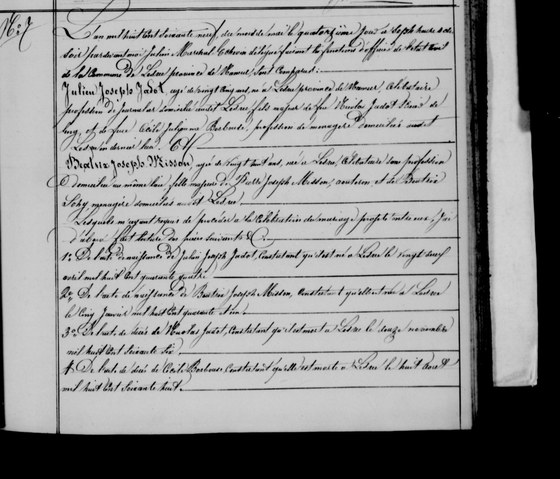 Acte mariage p1 — 14 mai 1869