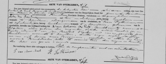 Acte décès Merchtem n58 — 30 mai 1894
