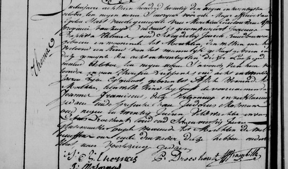 Acte naissance Merchtem p30 — 28 octobre 1820