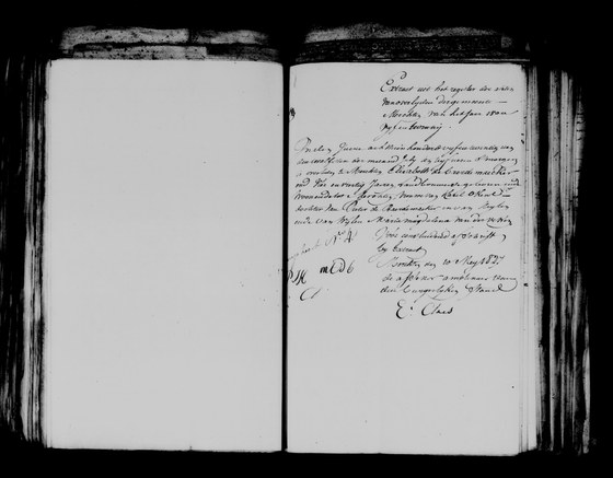 Extrait décès Élisabeth DE BAERDEMAECKER, annexes 1827 — 12 juillet 1825